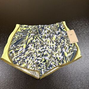 Nike Running Shorts Girls Extra‎ Large Blue Green 28" Dri-Fit Athletic Comfy NEW